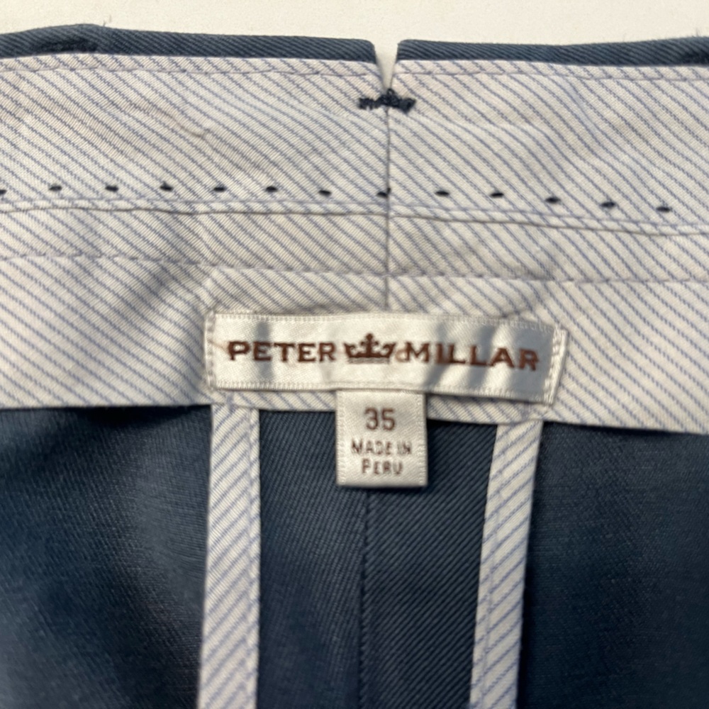 Peter Millar Men's Blue Pants 35x31